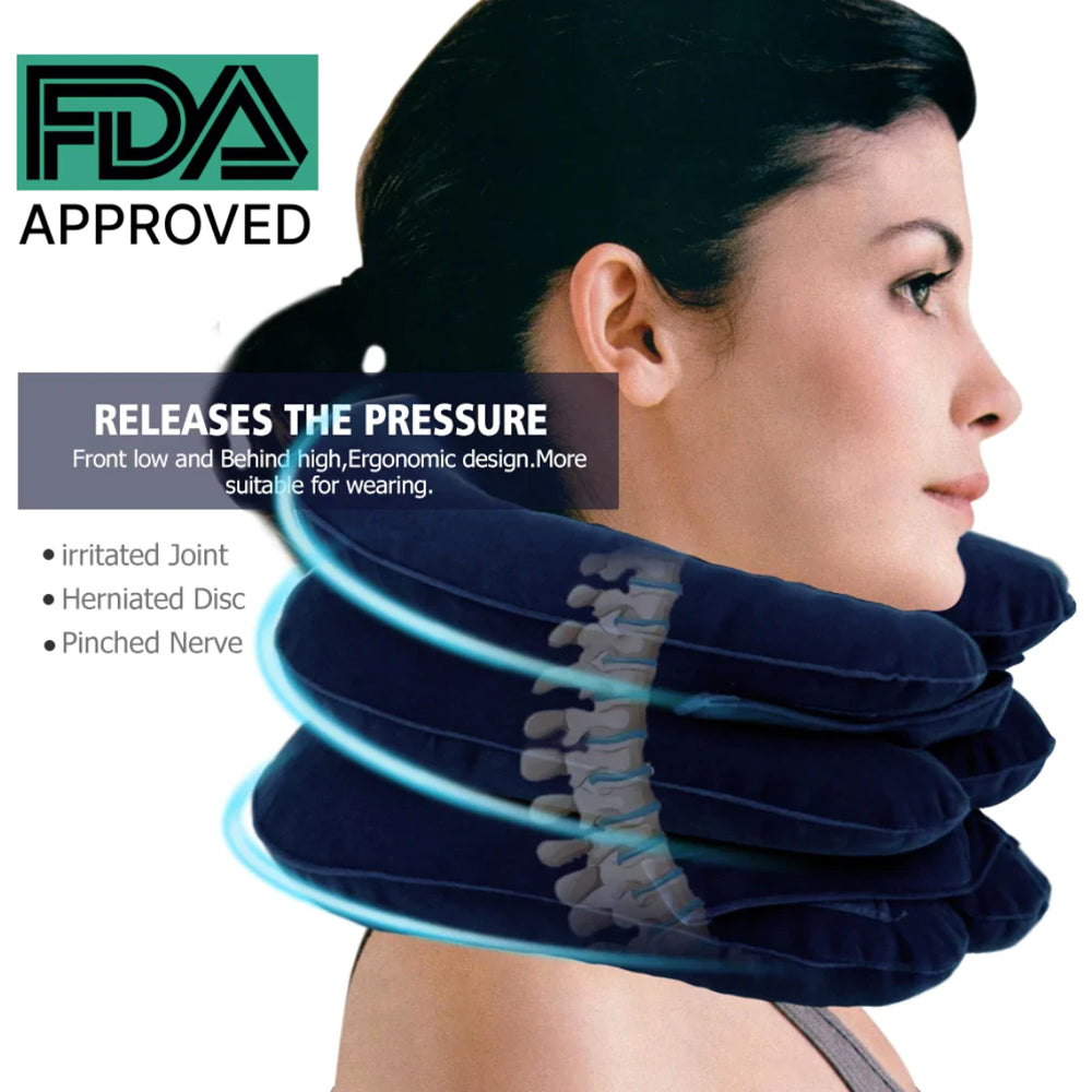 Inflatable Neck Stretcher for Instant Pain Relief